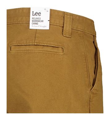 Roestkleurige relaxed fit broek Relaxed Workwear Lee