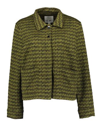 Groene Vest met print Kate Mosley Ichi