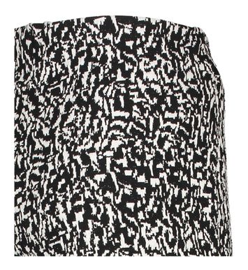 Zwart witte comfortabele broek met elastiek Oelly Ichi