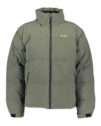 Donkergroene puffer jacket Olaf 