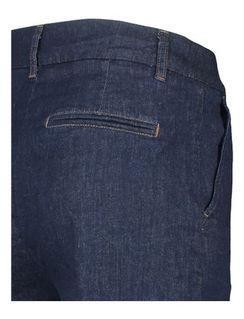 Donkerblauwe wide leg jeans met hoge taille Amber Pants Numph