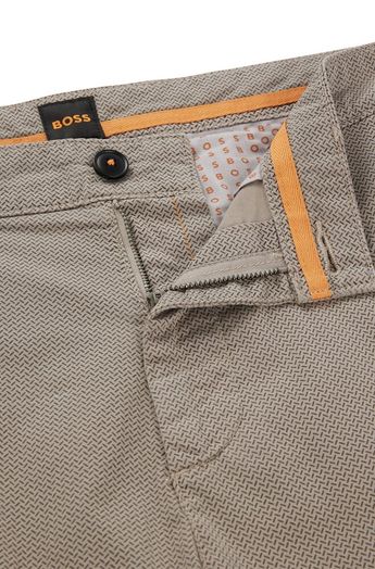 Open brown short slim fit Hugo Boss