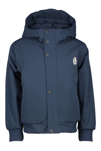 Donkerblauwe water afstotende winterjas met teddy binnenkant  Lazy Sloth Gosoaky