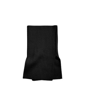 Zwarte wollen ronde sjaal Carina Neck Warmer Msch Copenhagen
