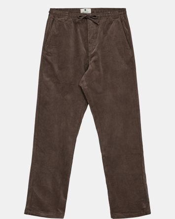 Bruinkleurige ribfluwelen broek Anerkjendt