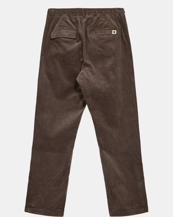 Bruinkleurige ribfluwelen broek Anerkjendt