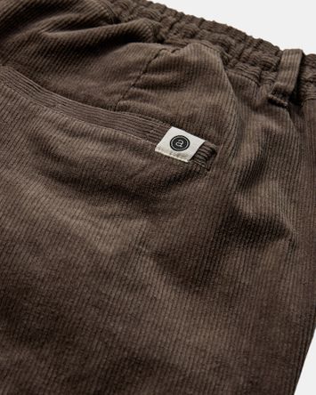 Bruinkleurige ribfluwelen broek Anerkjendt