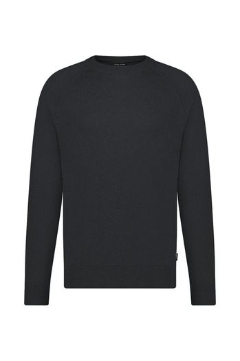 Donkerblauwe pull met ronde hals Pelle Saint Steve