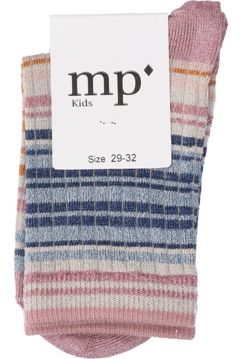 Gestreepte glittersokken MP Denmark