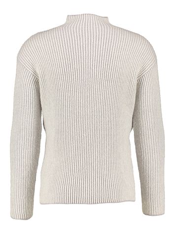 Grijs en witte pull met ronde hals Phil Petter