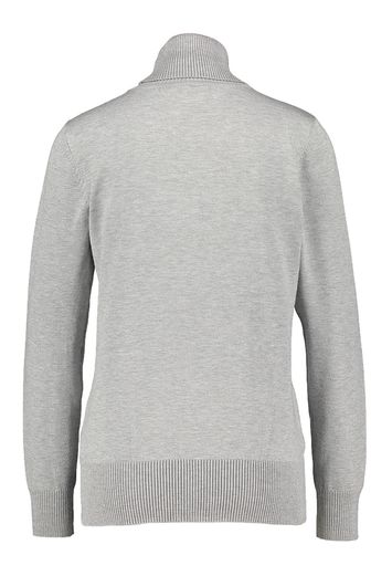Grijze pull met rolkraag en lange mouwen Saint Tropez 