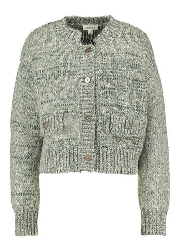 Groene gespikkelde cardigan met zakken Soaked In Luxury