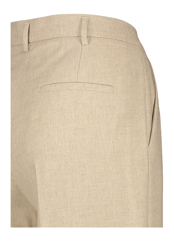 Beige lange wijde broek Zenggi 