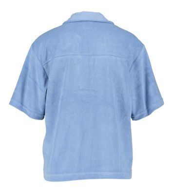 Blauwe V-hals T-shirt Jana Baum Und Pferdgarten 