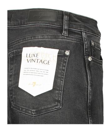 Zwarte loose jeans Luxe Vintage For All Mankind