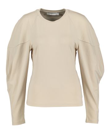 Beige t-shirt met pofmouw Jessini Iro