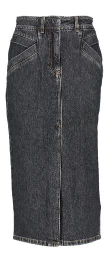 Grijze jeansrok met split Clarysse Iro