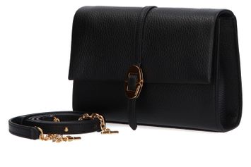 Zwarte lederen crossbody Dorian Coccinelle