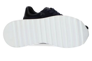 Blauwe sneakers met witte zolen Kennel + Schmenger
