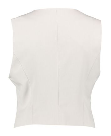 Grijze gilet met knopen Vila