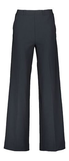 Donkerblauwe geklede broek Myra Jersy Para Mi