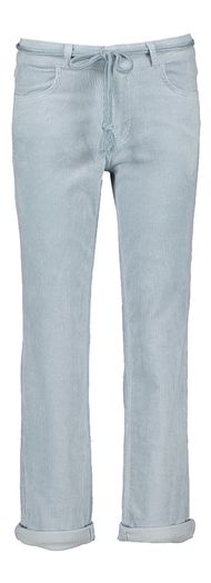 Lichtblauwe broek in ribfluweel Bobby Vintage Para Mi