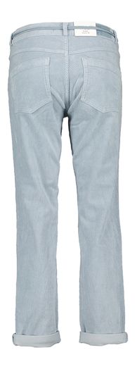 Lichtblauwe broek in ribfluweel Bobby Vintage Para Mi