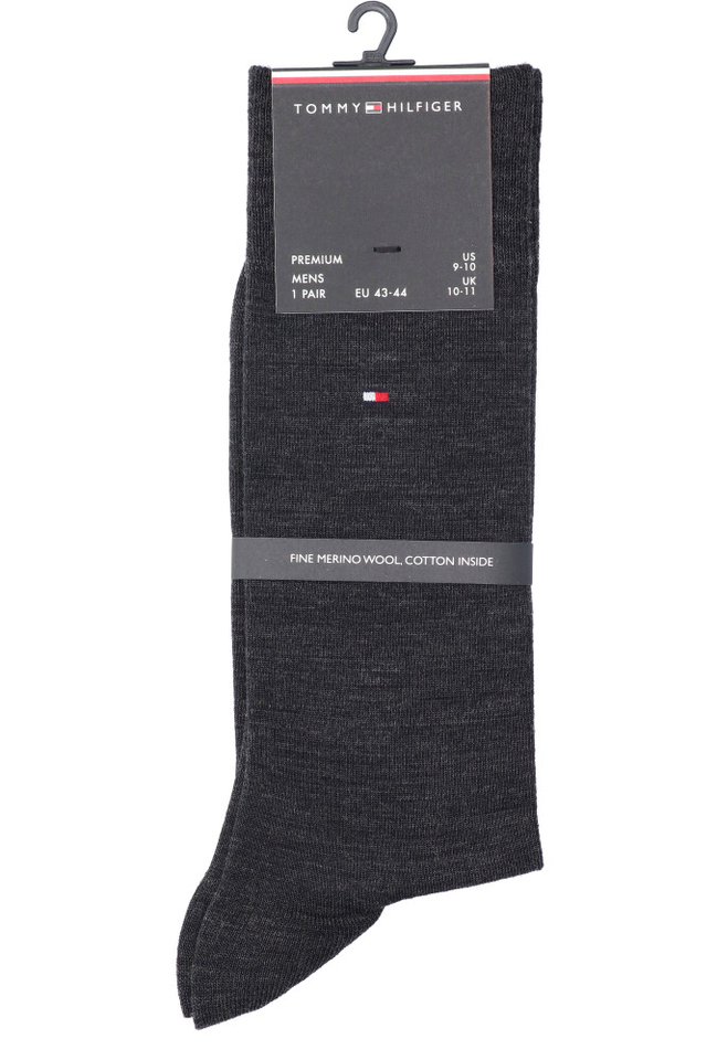 Grey melange koussen Tommy Hilfiger 