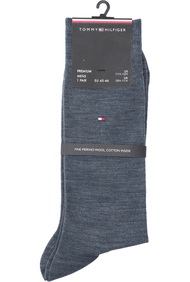Jeansblauwe sokken Tommy Hilfiger