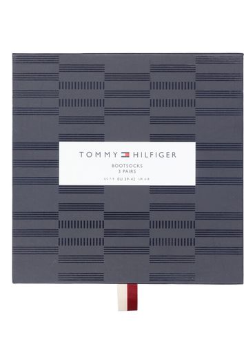 Giftbox met drie paar verschillende kousen Tommy Hilfiger
