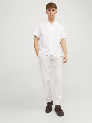 Beige geklede broek Jack & Jones 