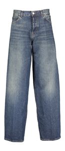 Haikure Donkerblauwe loose fit jeans Bethany