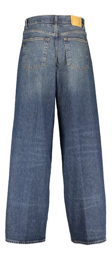 Donkerblauwe loose fit jeans Bethany Haikure