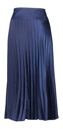 Indigo lange rok met plooien Sore Atmos