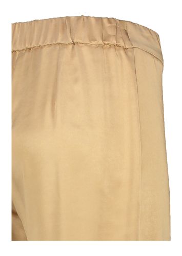Beige broek in satijnlook Casal Atmos