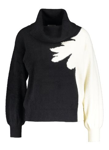 Zwarte trui met witte print Kaylee Atmos