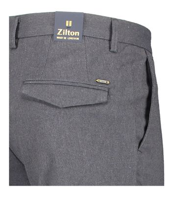 Blauwe chino slim fit Zilton
