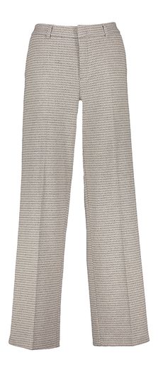 Grijze geklede broek Mara Wide Leg Rosner 