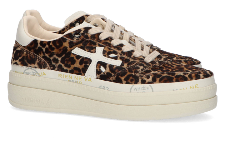 Micol lage sneakers met dierenprint Premiata