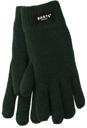 Kaki handschoenen boys Barts
