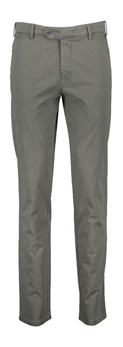 Kaki kleurige slim fit chino Bonn Meyer