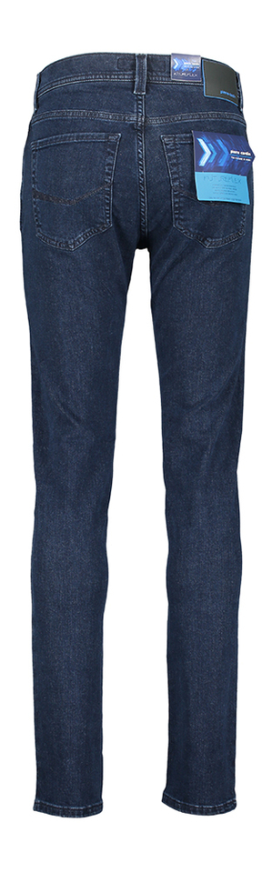 Donkerblauwe slim fit jeans Lyon Pierre Cardin 