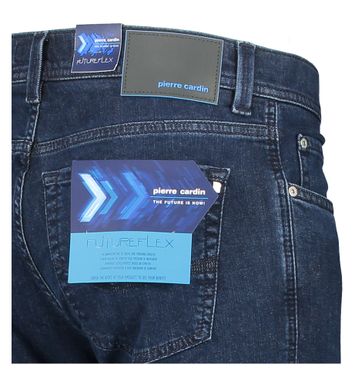 Donkerblauwe slim fit jeans Lyon Pierre Cardin 