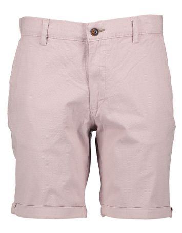 Oudroze katoenen short Jack & Jones