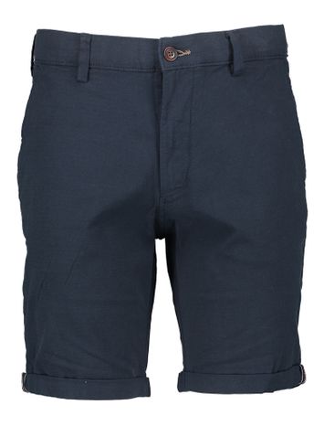 Donkerblauwe katoenen short Jack & Jones