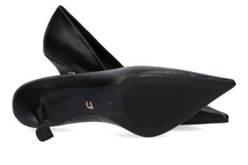 Zwarte pumps met trechterhak Lola Cruz