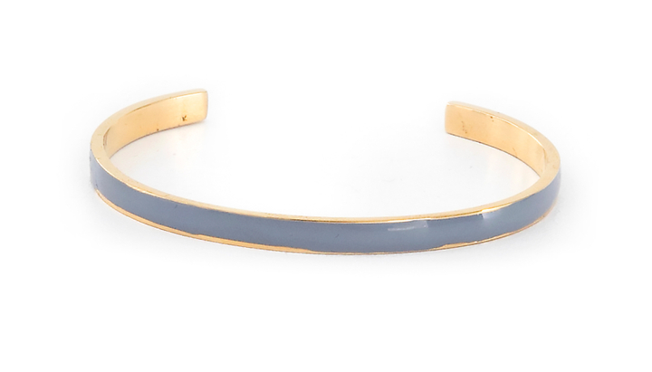 Grijsblauwe fijne armband Draeger 