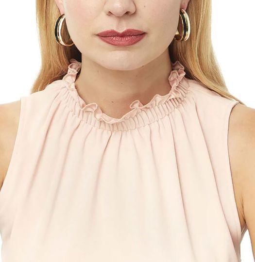 Zwart met goud gestreepte oorbellen Hoop Draeger