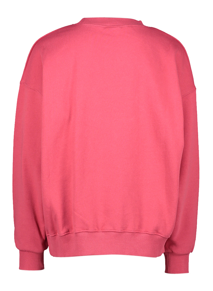 Rode katoenen sweater met ballonnen print Jelly Mallow