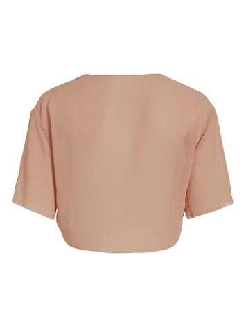 Roze transparante bolero Visoia Vila